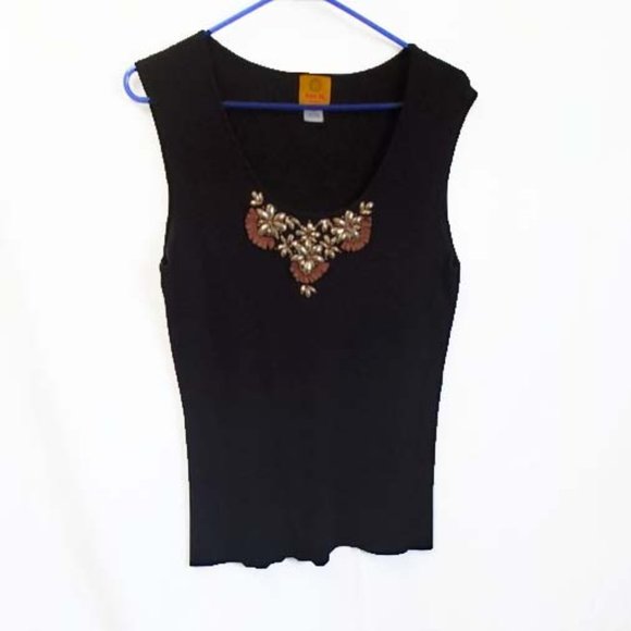 Ruby Rd. Tops - Ruby Road Woman, 2X, Short Sleeve Sweater Top